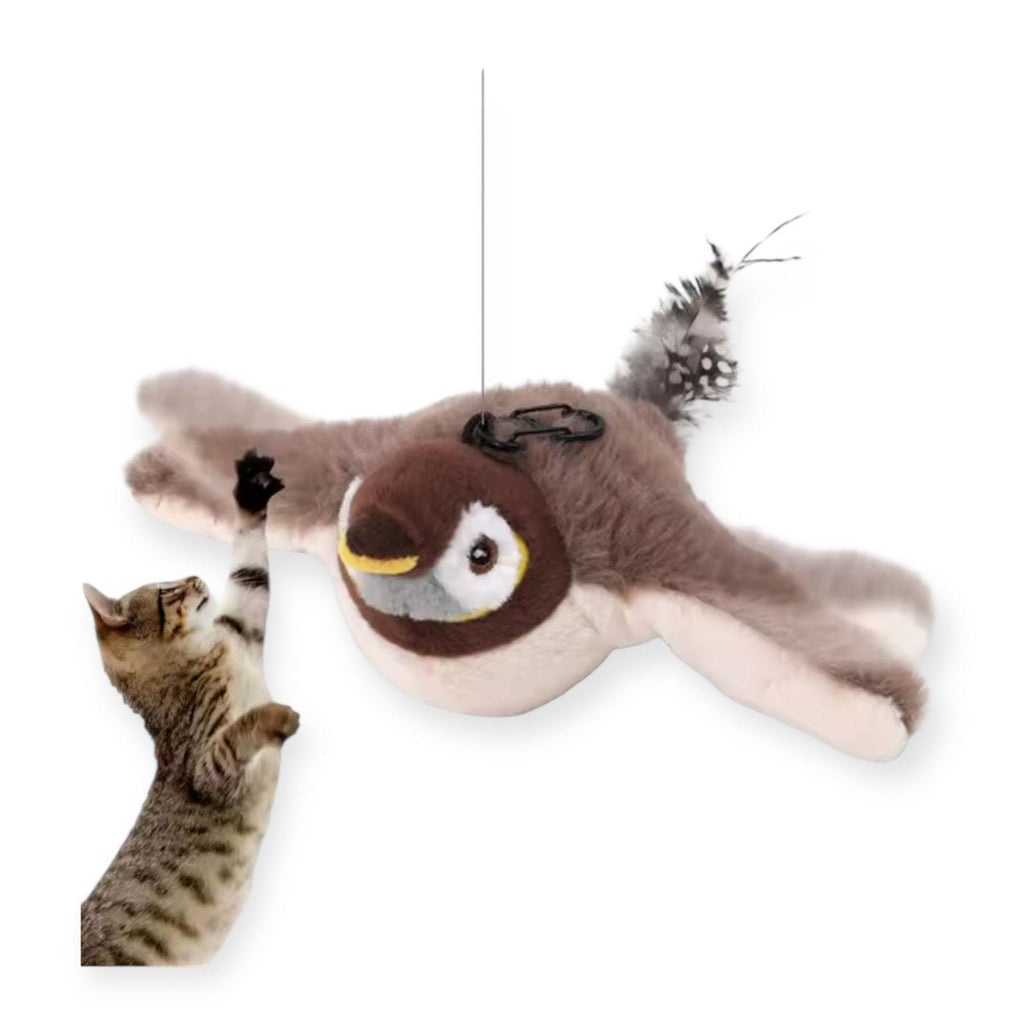 Juguete para gato - Pájaro volador con sonido